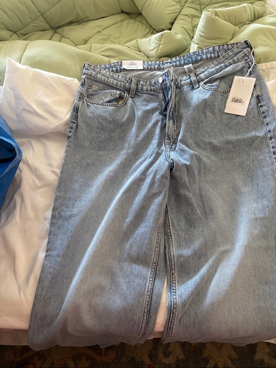 H&M Denim - H&M Light Blue Wide Leg Jeans